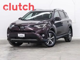 2017 toyota rav4 xle awd w/ sunroof, heated front seats, rearvie