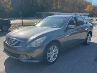2011 infiniti g25x