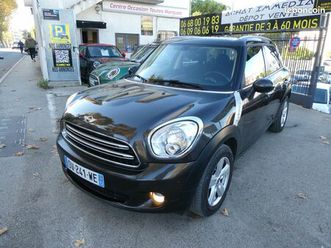 mini countryman 1,6 d 16 v 112 cv pack chili 83000 kms toit ouvrant electrique