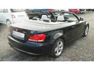 bmw serie 1 cabriolet (e88) 118da 143ch excellis sièges avant chauffants