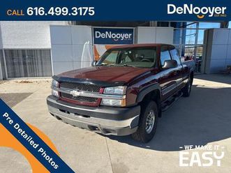 2003 chevrolet silverado 2500 ls h/d extended cab