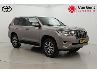 toyota land cruiser 2.8 d-4d-f executive | panoramadak | trekhaak | stoelverwarming/-ventilatie | leder | dodehoek detectie | jbl | 360 camera | 19 inch
