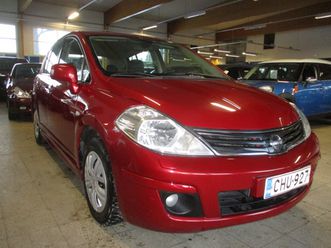 nissan tiida 1.6i acenta autom.ilmas./vakkari(rahoitus ilmankäsirahaa)