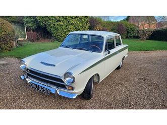 1966 ford lotus cortina blanc manuel, 4 vitesses conduite...