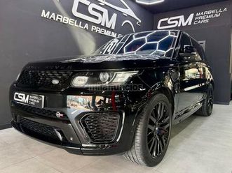 land-rover - range rover sport svr 5.0 v8 sc 550cv