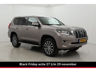 toyota land cruiser 2.8 d-4d-f executive | panoramadak | trekhaak | stoelverwarming/-ventilatie | leder | dodehoek detectie | jbl | 360 camera | 19 inch