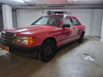 mercedes-benz 190-serie 2.0 e 1983 rood — mercedes-benz — marktplaats