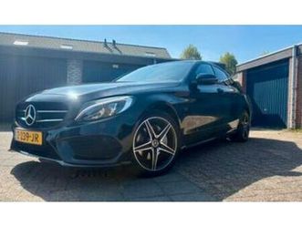 mercedes-benz c-klasse c160 129pk 9g-tronic 2018 zwart — mercedes-benz — marktplaats