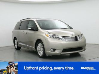 used 2015 toyota sienna limited