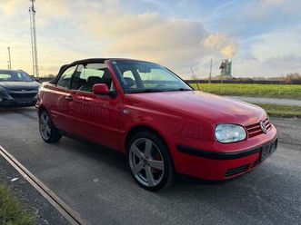 vw golf cabrio trendline tdi