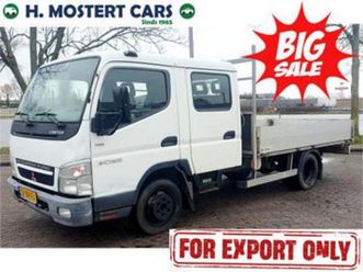 mitsubishi canter 3c13 3.0 di 335 dubbel cabine / open laadb — bestelauto's — marktplaats
