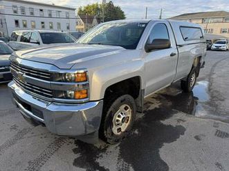 2017 chevrolet chevy silverado 2500hd work truck 6.0l v8 flex fuel 4x4
