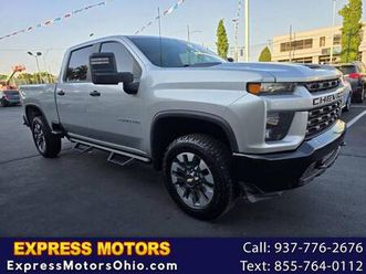 2021 chevrolet chevy silverado 2500hd 4wd crew cab 159 custom gua