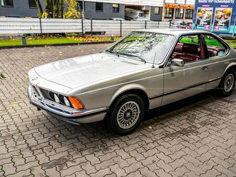 bmw e24 630 cs (1977), originalzustand mit 9.374 km, erbstück, mit bmw classic neu in betrieb genommen