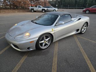 2001 ferrari 360 spider