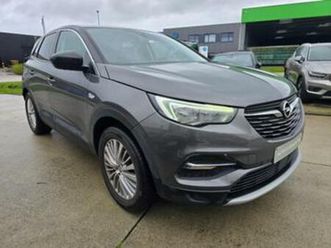 ② opel grandland x 1.2 turbo automaat navi, airco + garantie — opel — 2ememain