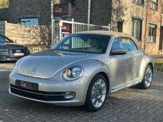 ② vw beetle cabriolet 1.2 tsi dsg - keyless entry & go - navi — volkswagen — 2ememain