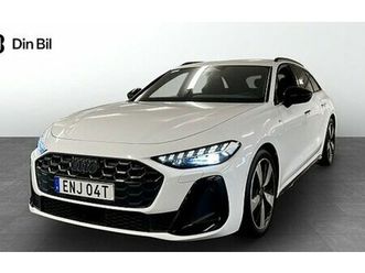 audi a5 avant tdi quattro s-line p-värmare, dragkrok, svart