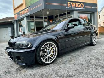 bmw m3 e46 3.2 345ch smg2 carbon schwarz entretien complet