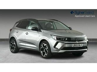 vauxhall grandland 1.2 turbo ultimate 5dr auto