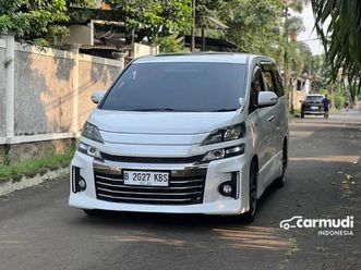 2014 toyota vellfire 2.4 z gs mpv at - mobil siap pakai no pr, cash n kredit tdp hanya 3 juta - low price