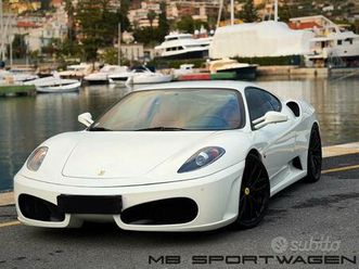 ferrari f430 f1 bianco avus - unica - garanzia