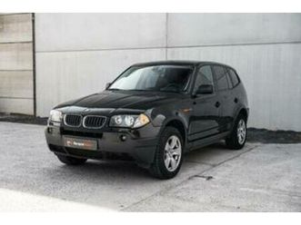 ② bmw x3 2.0d - cuir - sièges chauffants - moteur ok - export — bmw — 2ememain