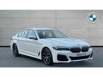 bmw 5 series 520d m sport saloon 2.0 4dr