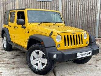 2015 - 3.6 v6 automatic hardtop/convertible rubicon unlimited sport 5-door