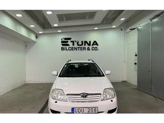 toyota corolla verso corolla kombi 2.0 d-4d euro 4, låg miltal, få ägare