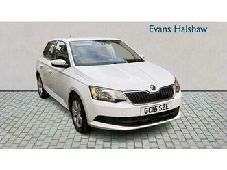2015 skoda fabia 1.2 tsi 90 se 5dr hatchback petrol manual