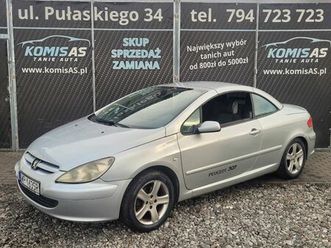peugeot 307cc 2.0b+lpg 136km 2004 * kabrio klimatyzacja elektryka * bydgoszcz • olx.pl