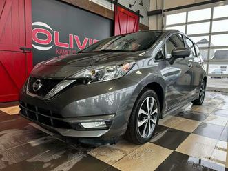 nissan versa note 2018 sr cvt