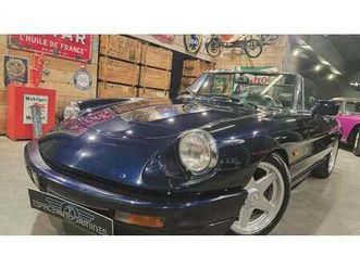 1990 alfa romeo spider bleu foncé manuel, 5 vitesses cond...