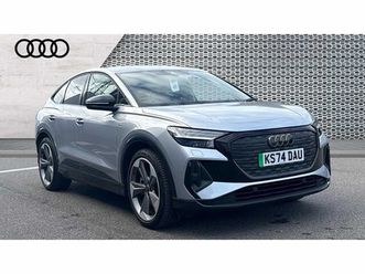 audi q4 sportback e-tron black edition 45