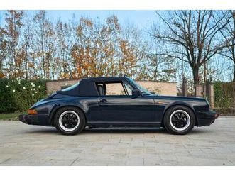porsche 911 carrera 3.2 g50 cabr - 1989