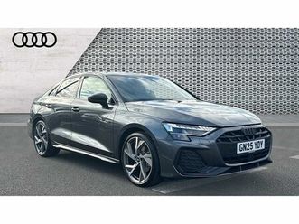 audi a3 saloon black edition 35 tfsi s tronic