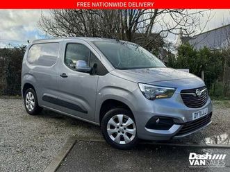 2021 vauxhall combo turbo d 2000 griffin panel van diesel manual