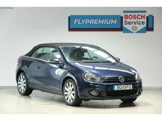 vw golf cabriolet 1.2 tsi bluemotion exclusive agosto/12
