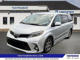 used 2020 toyota sienna se