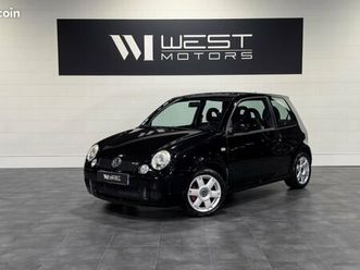 volkswagen lupo gti 1.6 125 ch – française faible kilométrage xénon sellerie cuir sièges chauffants