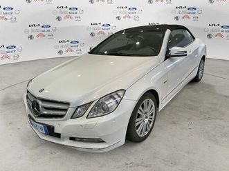 mercedes-benz classe e 300 blueefficiency avantgarde del 2012 usata a caresanablot
