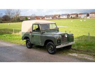 1960 land rover series 2 vert manuel, 4 vitesses conduite...