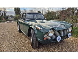 lhd 1965 triumph tr4a irs with overdrive a vendre