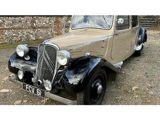 gorgeous 1939 citroen traction avant light 12 with pas a vendre