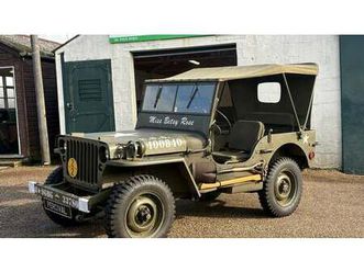 1942 ford gpw vert foncé manuel, 3 vitesses conduite à ga...