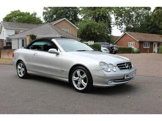 2003 mercedes-benz clk 320 avantgarde 2dr tip auto convertible petrol automatic