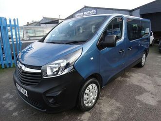 2017 vauxhall vivaro 1.6cdti 2900 ecoflex l2h1 (125ps) biturbo (eu6) 9 seats combi
