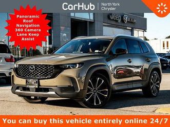 used 2024 mazda cx-50 gt with turbo panoroof navi 360 cam lane keep assist lane departure warning