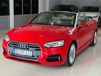 audi a5 cabrio 2,0 tfsi | quattro | 31.500 km | masaža | kamera | led, 2018 god.